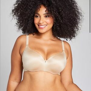 Lane Bryant Cacique Plus Size Backsmoother Balconette Bra